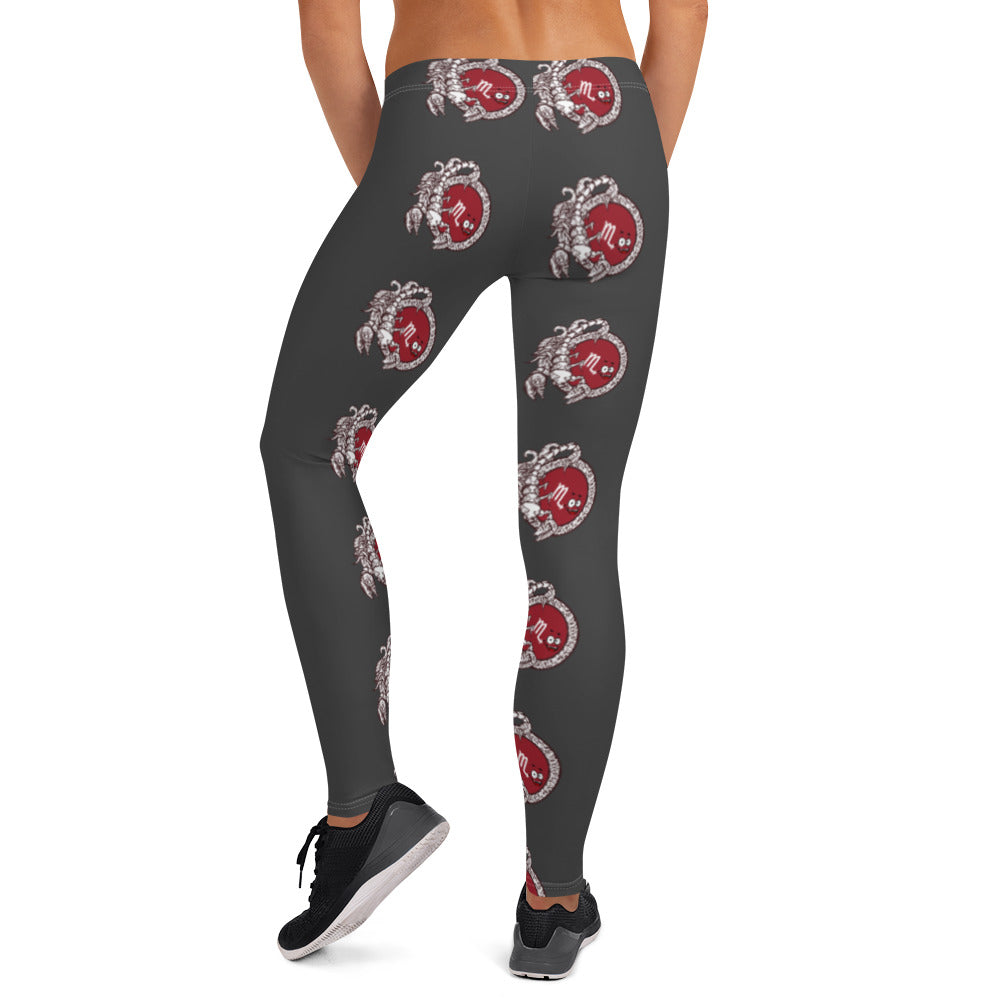 Scorpio Zodiac Leggings