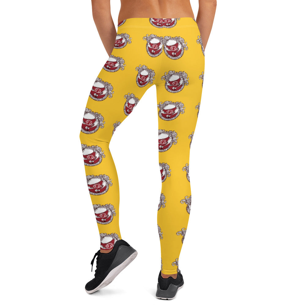 Cancer Zodiac Leggings