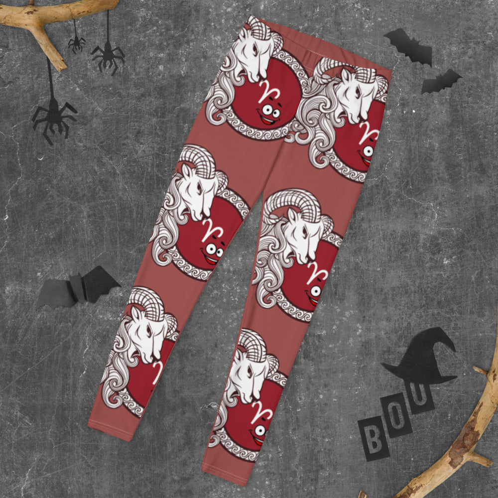 Aries Zodiac Leggings
