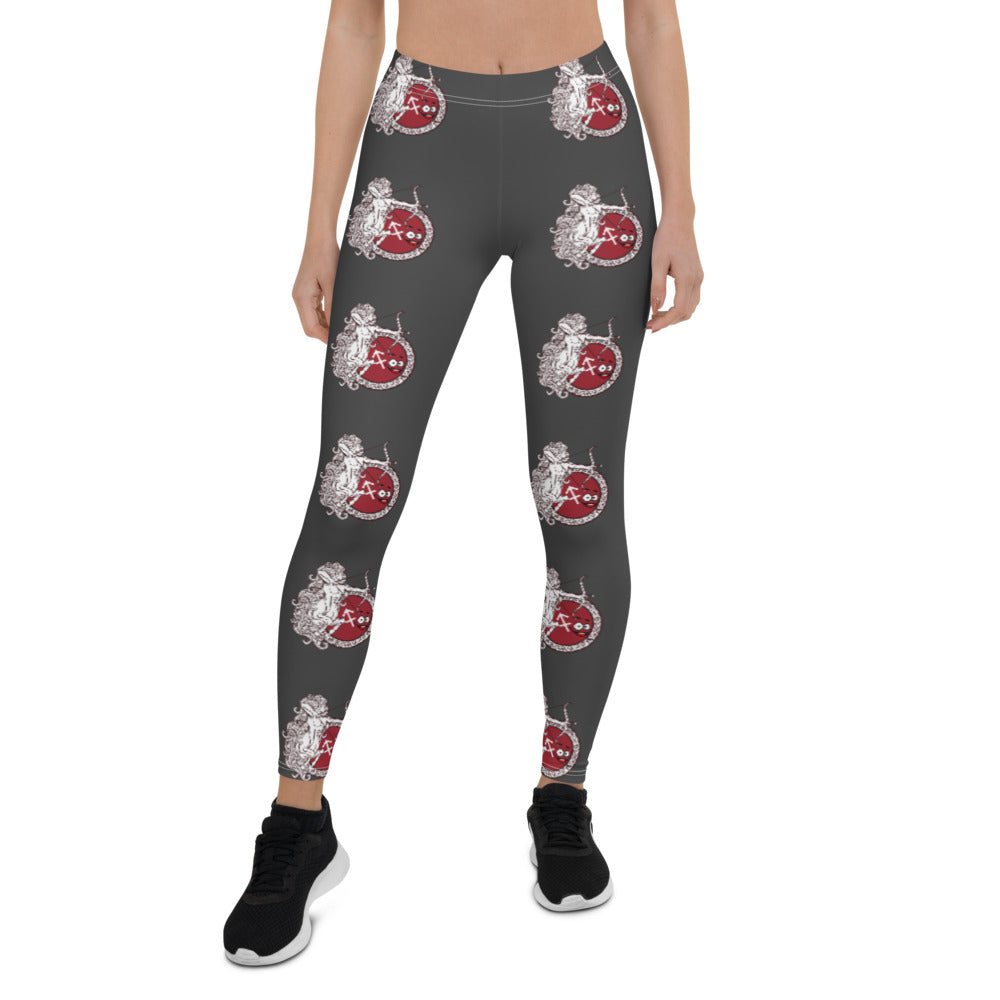 Sagittarius Black Leggings