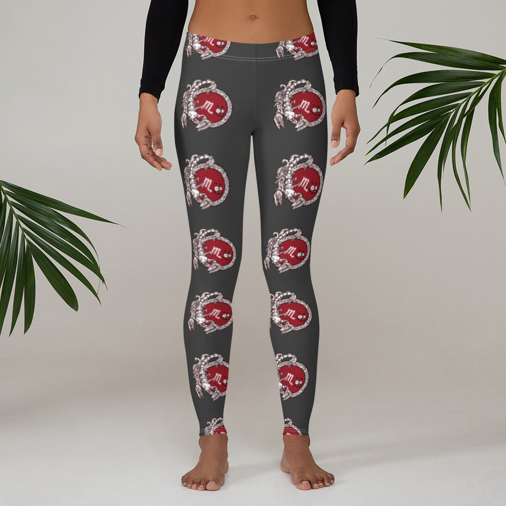 Scorpio Zodiac Leggings