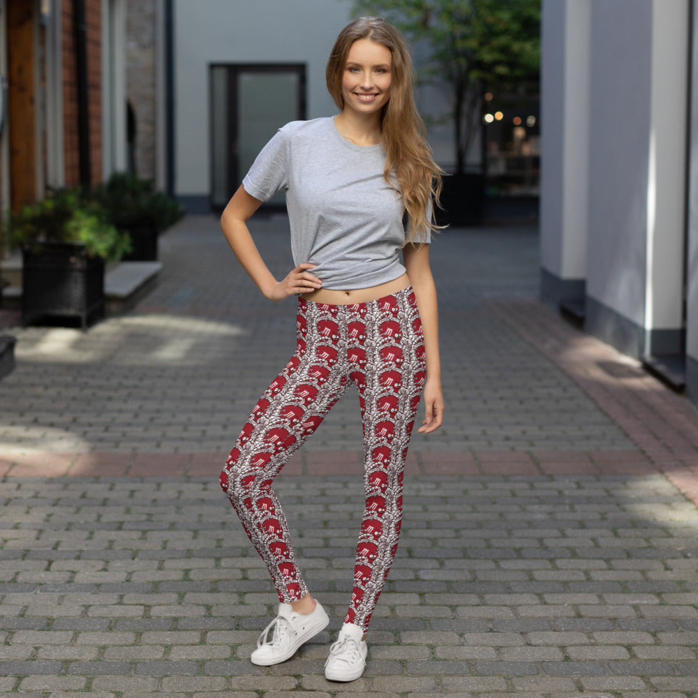 Scorpio Zodiac Collage Leggings