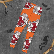 Load image into Gallery viewer, Virgo Zodiac Orange Leggings
