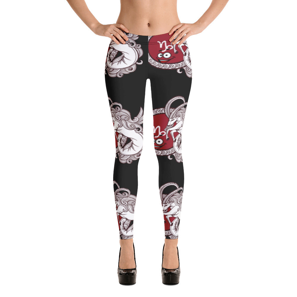 Capricorn Zodiac Leggings
