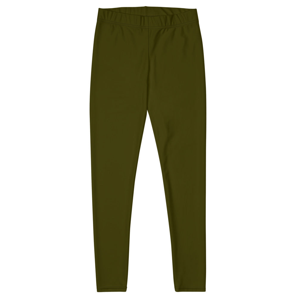 Dark Green Karaka Leggings