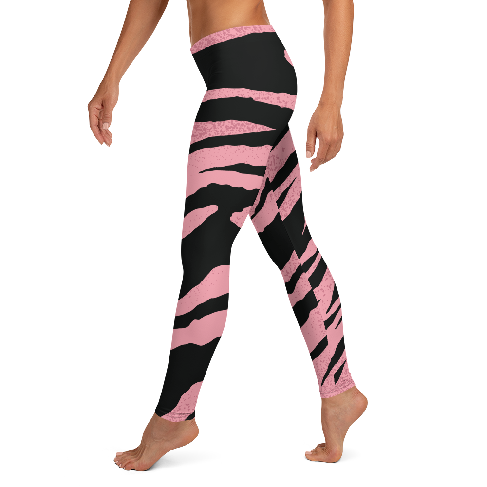 Girls' Rogue Pink Stripe Jester Leggings Sizes 2T-18 Kid's Leggings Great  for Junior Roller Derby Black & White Stripes W/ Hot Pink - Etsy
