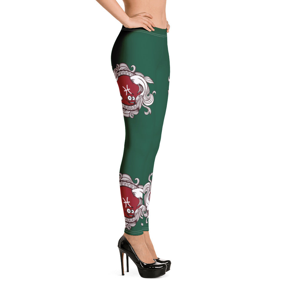 Pisces Zodiac Leggings