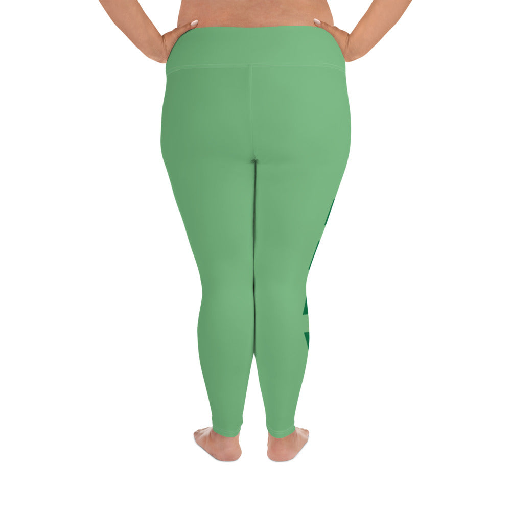 All-Over Print Plus Size Leggings - Jiji Lifestyles