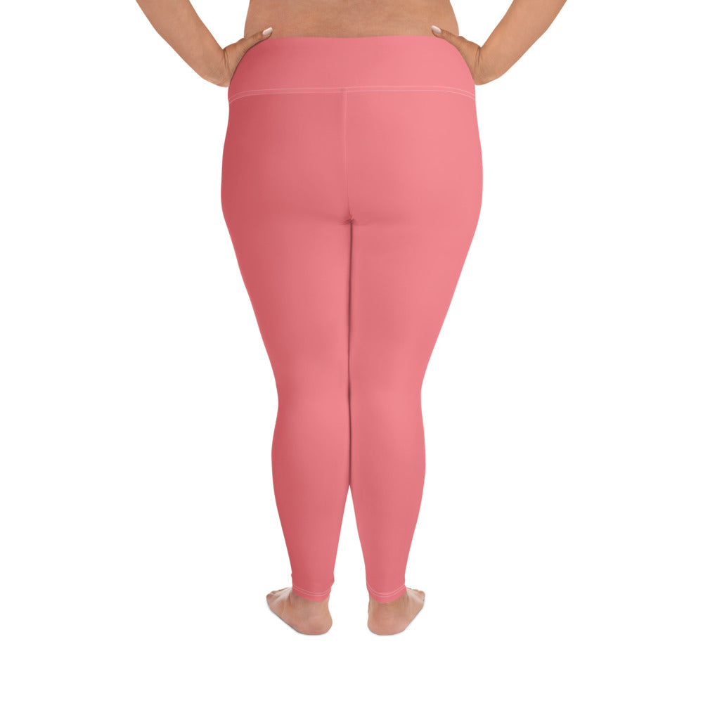 Pink Plus Size Leggings