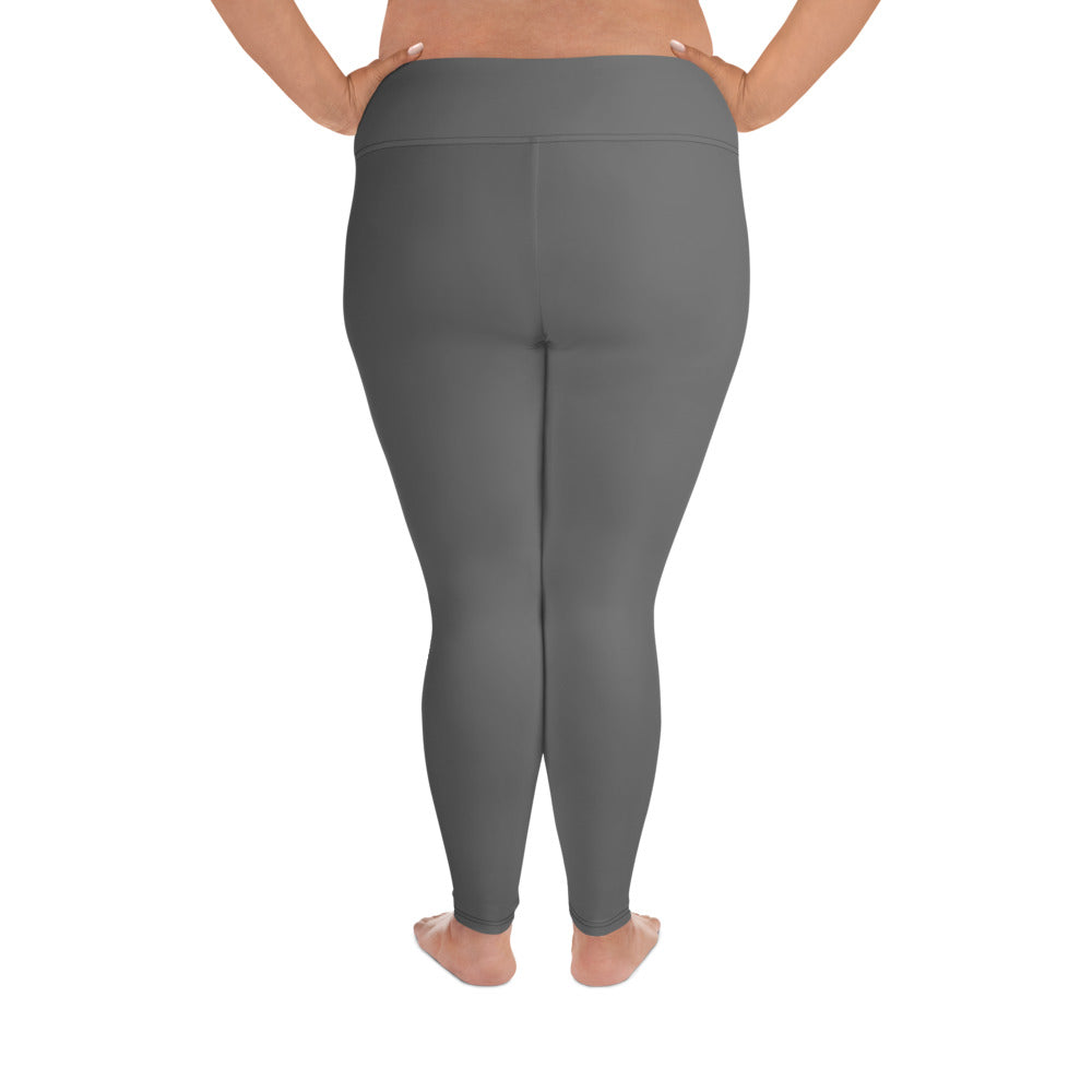 Gray Plus Size Leggings