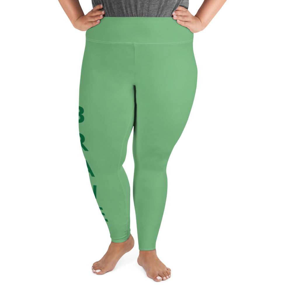 All-Over Print Plus Size Leggings - Jiji Lifestyles