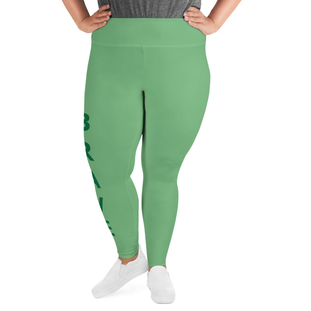 All-Over Print Plus Size Leggings - Jiji Lifestyles