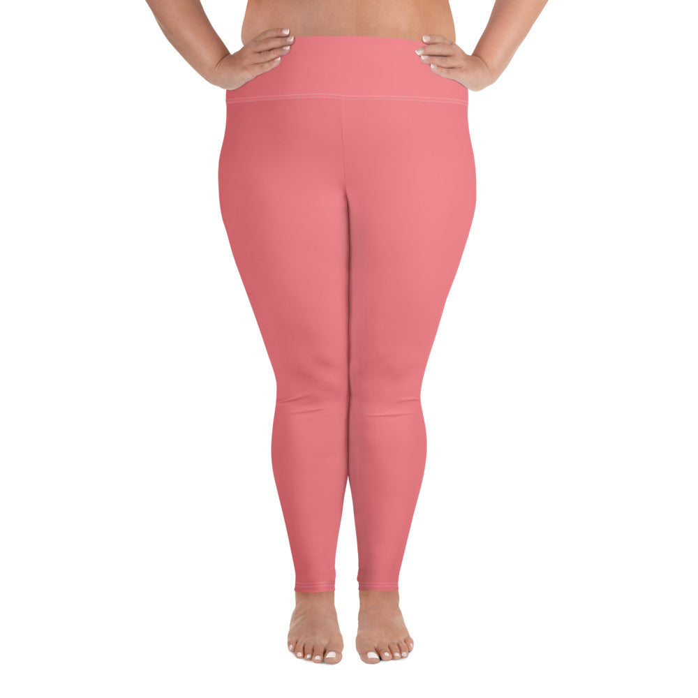 Pink Plus Size Leggings