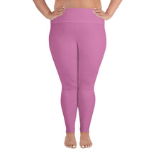 Load image into Gallery viewer, Pink Purple Plus Size Leggings
