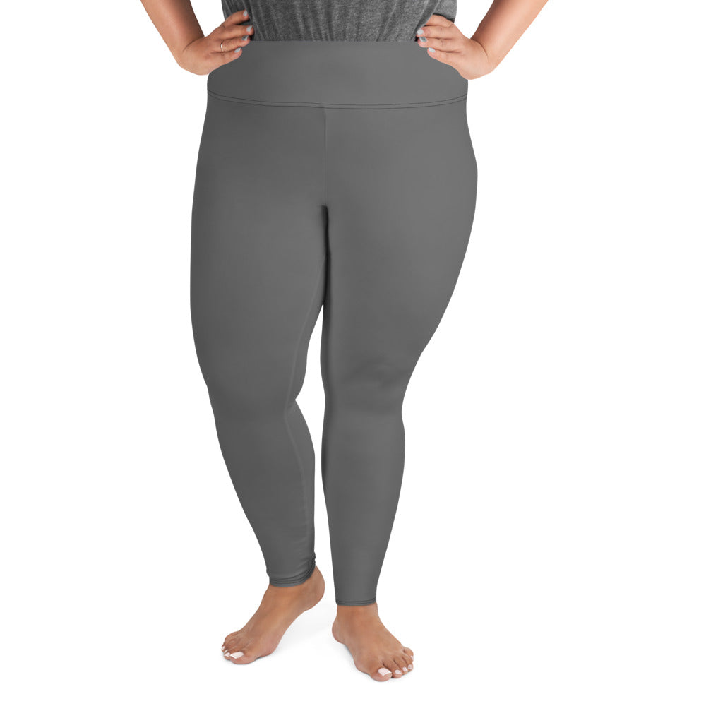 Gray Plus Size Leggings