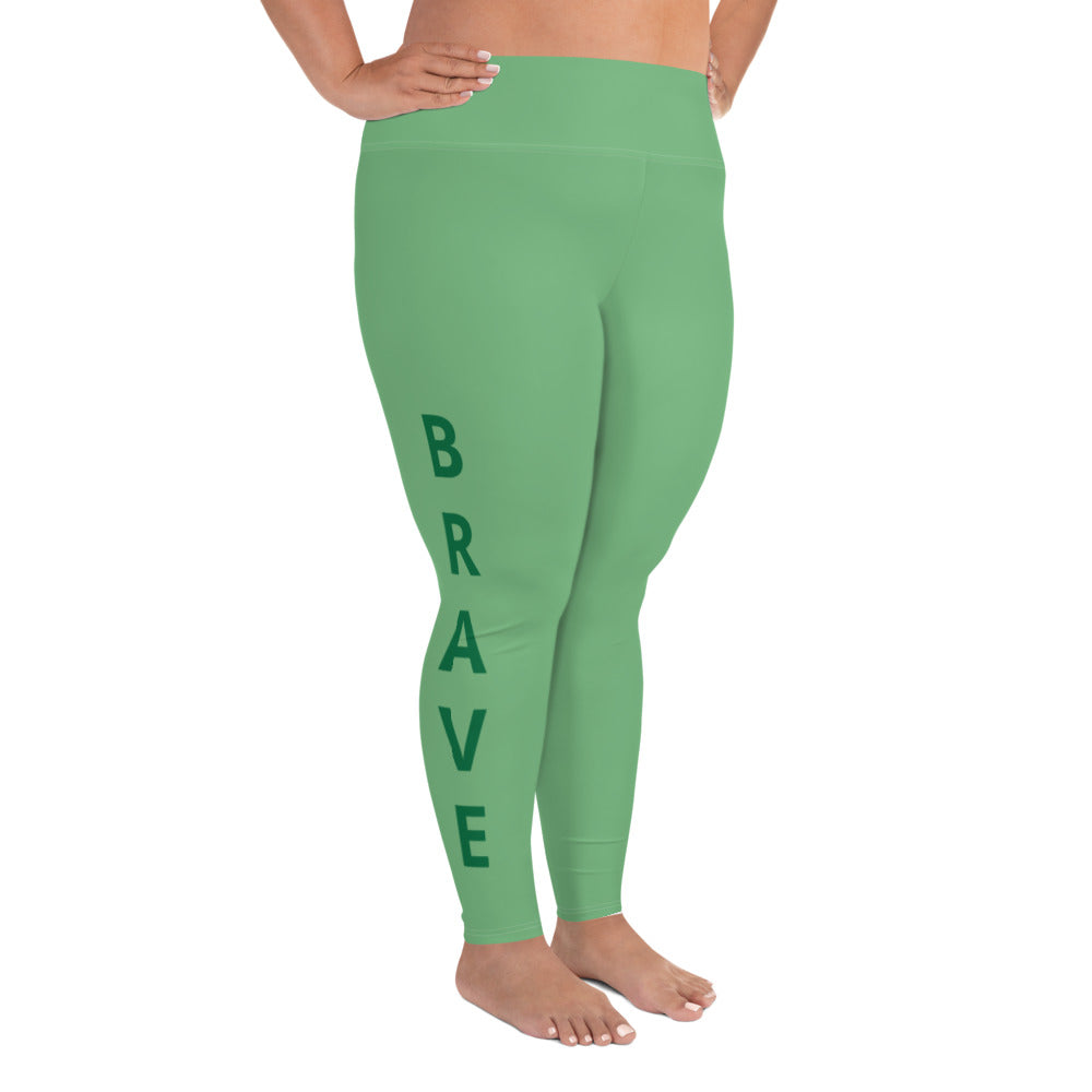 All-Over Print Plus Size Leggings - Jiji Lifestyles