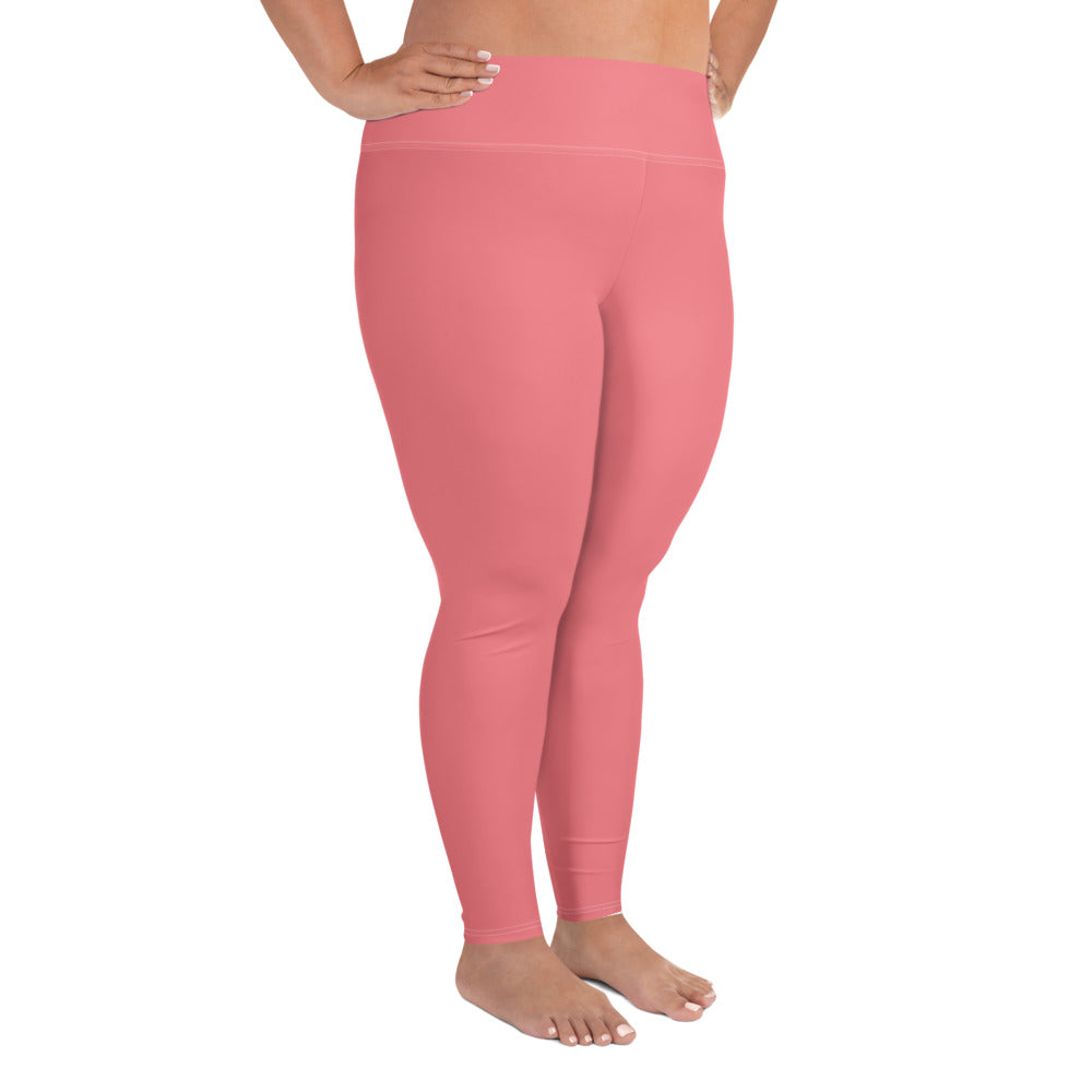 Pink Plus Size Leggings